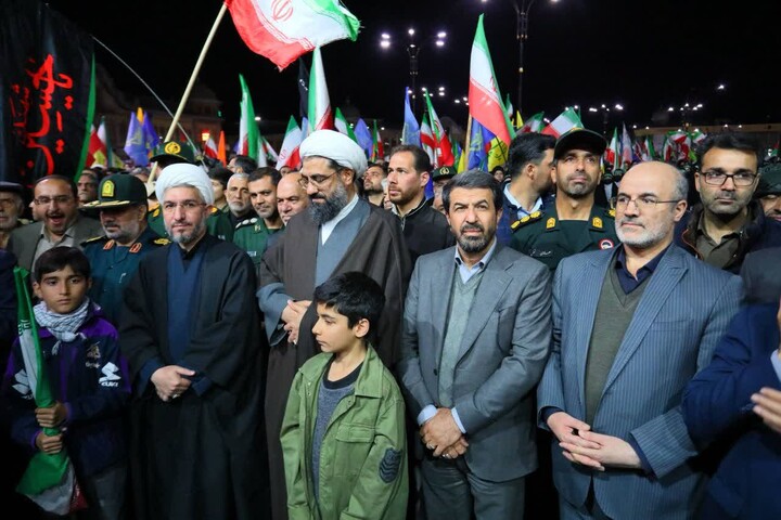 تصاویر / تجلی شکوه مردم همدان در روز پاسدار