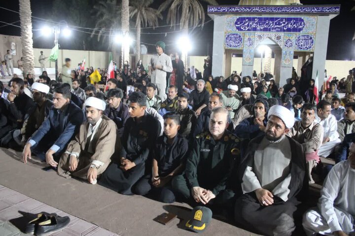حوزه/ اجتماع مردمی در جازموریان جهت بزرگداشت شهدای «جنگ رمضان»