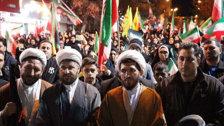 تصاویر/ موج پنجاه و سوم حمایت مردم تکاب از نظام اسلامی