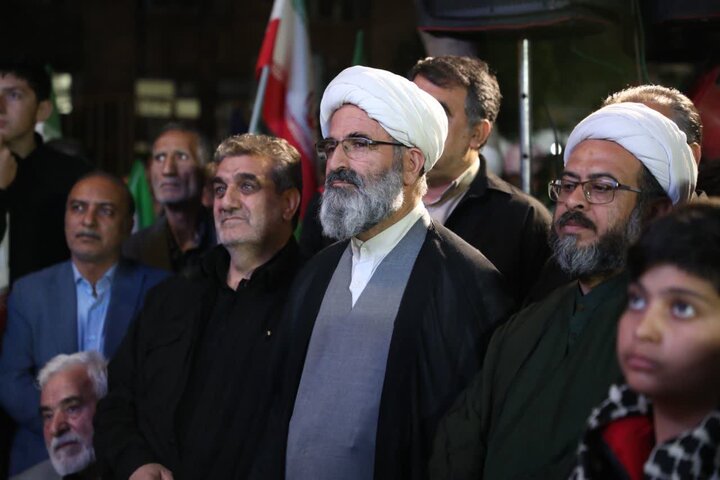 تصاویر/ اجتماع مردمی «شب‌های اقتدار»، همزمان با سالروز تاسیس سپاه پاسداران انقلاب اسلامی