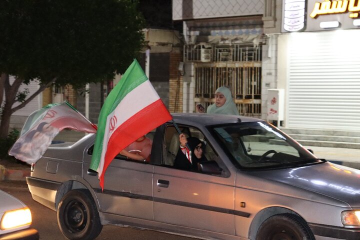 تصاویر/ رژه خودرویی در دیّر