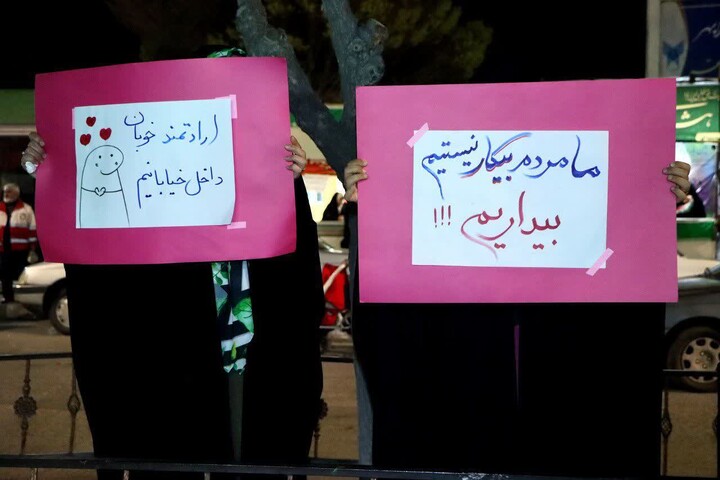 تصاویر / پنجاه‌ و سومین شب حماسه حضور مردم ابهر