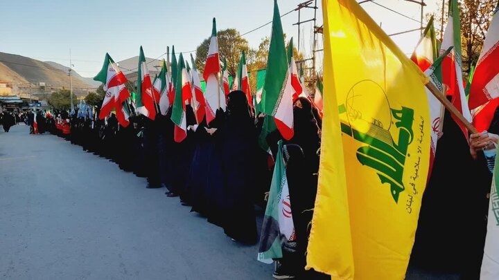 تصاویر/رزمایش شکوهمند دختران جان فدا در تفرش