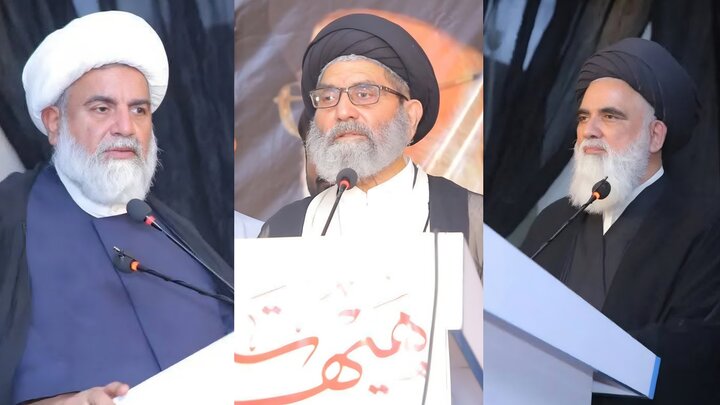 جامعہ المنتظر لاہور میں رہبرِ شہید کے چہلم کی مناسبت سے علماء کا عظیم الشان اجتماع: ٹرمپ کے متوقع دورۂ پاکستان کے خلاف آواز اٹھانے پر زور