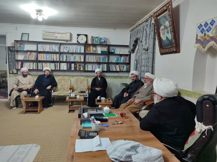 تصاویر/ دیدار مدیر حوزه علمیه آذربایجان غربی با امام جمعه میاندوآب