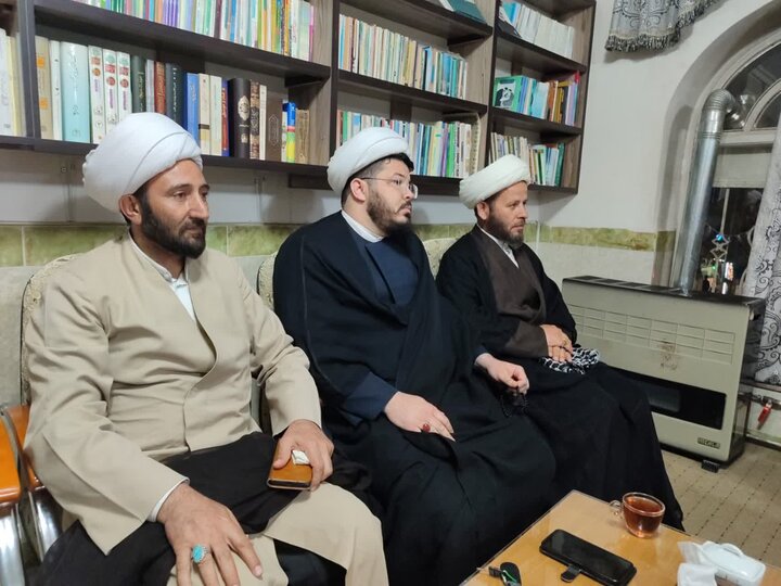 تصاویر/ دیدار مدیر حوزه علمیه آذربایجان غربی با امام جمعه میاندوآب