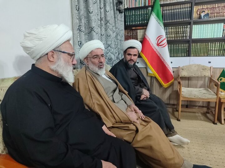 تصاویر/ دیدار مدیر حوزه علمیه آذربایجان غربی با امام جمعه میاندوآب