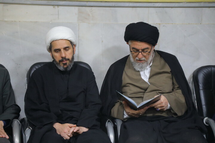 تصاویر/  مراسم ترحیم مرحومه حاجیه خانم نوری والده حجت‌الاسلام والمسلمین عالم‌زاده نوری