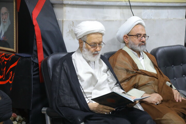 تصاویر/  مراسم ترحیم مرحومه حاجیه خانم نوری والده حجت‌الاسلام والمسلمین عالم‌زاده نوری