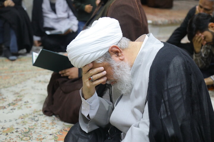 تصاویر/  مراسم ترحیم مرحومه حاجیه خانم نوری والده حجت‌الاسلام والمسلمین عالم‌زاده نوری