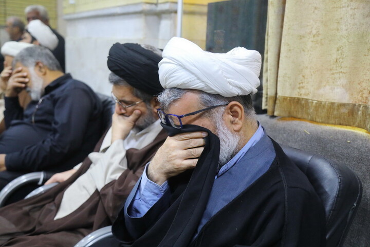 تصاویر/  مراسم ترحیم مرحومه حاجیه خانم نوری والده حجت‌الاسلام والمسلمین عالم‌زاده نوری