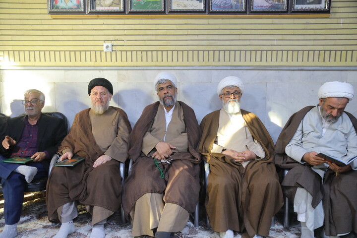 تصاویر/  مراسم ترحیم مرحومه حاجیه خانم نوری والده حجت‌الاسلام والمسلمین عالم‌زاده نوری