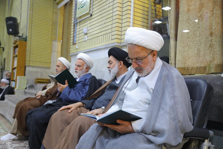 تصاویر/  مراسم ترحیم مرحومه حاجیه خانم نوری والده حجت‌الاسلام والمسلمین عالم‌زاده نوری