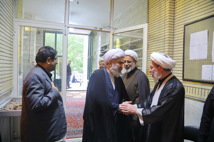 تصاویر/  مراسم ترحیم مرحومه حاجیه خانم نوری والده حجت‌الاسلام والمسلمین عالم‌زاده نوری
