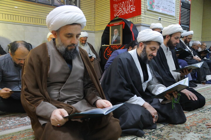 تصاویر/  مراسم ترحیم مرحومه حاجیه خانم نوری والده حجت‌الاسلام والمسلمین عالم‌زاده نوری