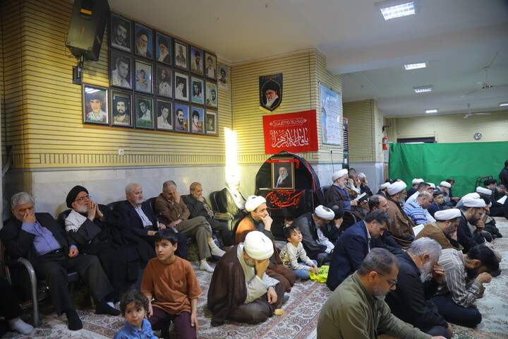 تصاویر/  مراسم ترحیم مرحومه حاجیه خانم نوری والده حجت‌الاسلام والمسلمین عالم‌زاده نوری