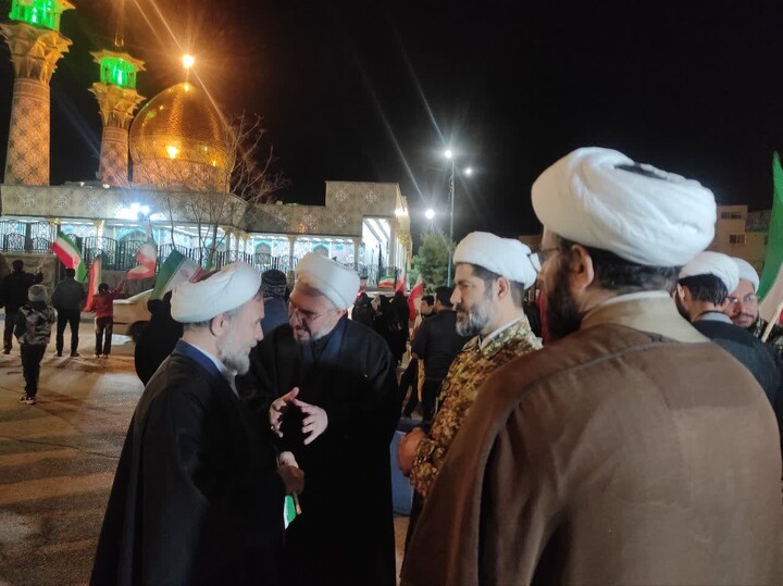 تصاویر / بازدید مسئول سازمان بسیج اساتید، طلاب و روحانیون کشور از فعالیت طلاب جهادی همدان