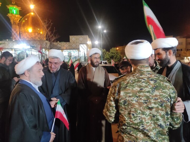 تصاویر / بازدید مسئول سازمان بسیج اساتید، طلاب و روحانیون کشور از فعالیت طلاب جهادی همدان