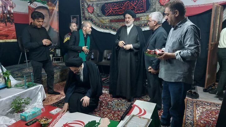 تصاویر/ سفر نماینده ولی فقیه در کاشان به دارالشهدای آران و بیدگل