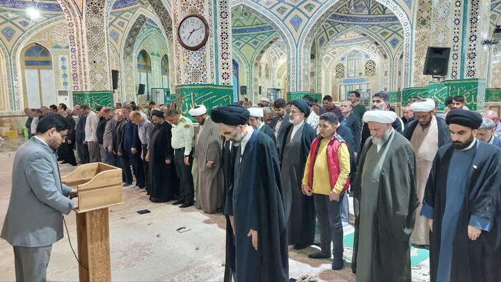 تصاویر/ سفر نماینده ولی فقیه در کاشان به دارالشهدای آران و بیدگل