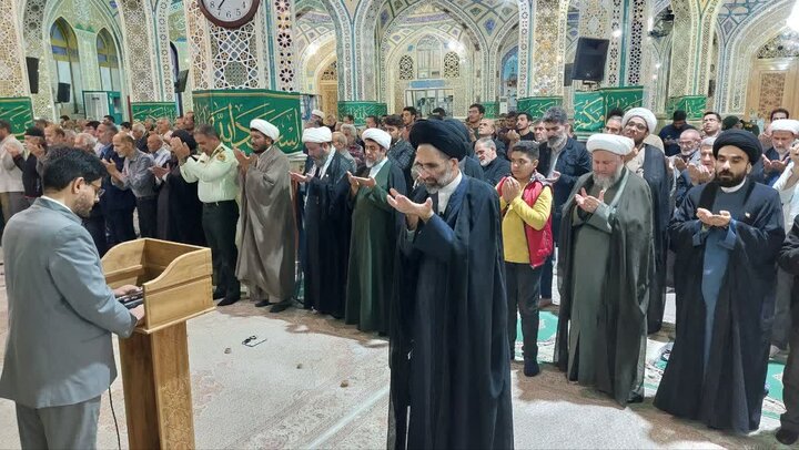 تصاویر/ سفر نماینده ولی فقیه در کاشان به دارالشهدای آران و بیدگل