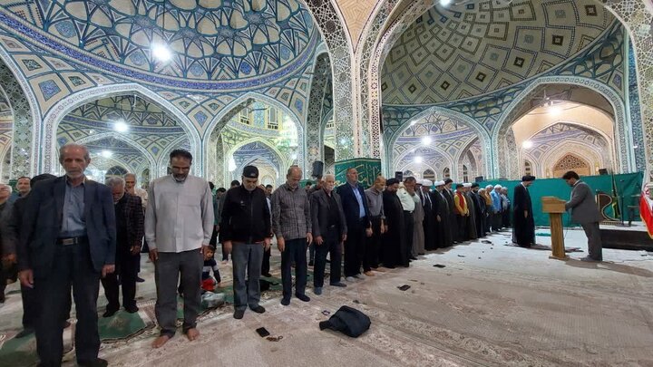 تصاویر/ سفر نماینده ولی فقیه در کاشان به دارالشهدای آران و بیدگل