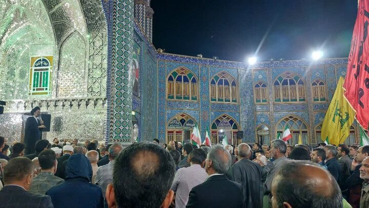 تصاویر/ سفر نماینده ولی فقیه در کاشان به دارالشهدای آران و بیدگل