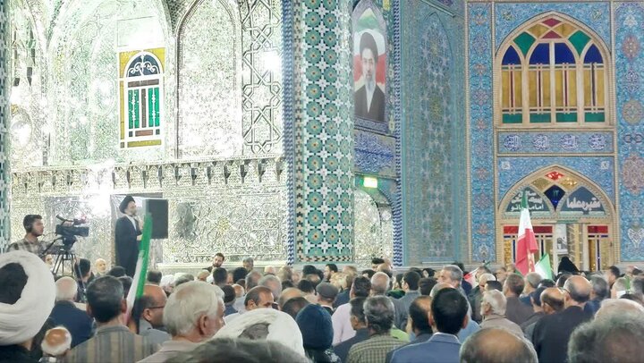 تصاویر/ سفر نماینده ولی فقیه در کاشان به دارالشهدای آران و بیدگل