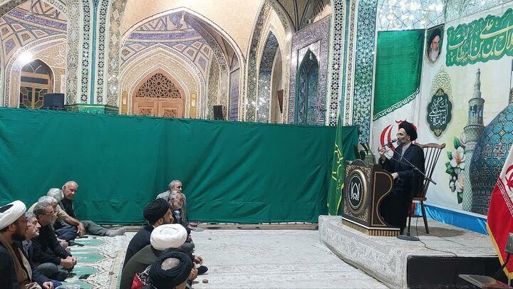 تصاویر/ سفر نماینده ولی فقیه در کاشان به دارالشهدای آران و بیدگل