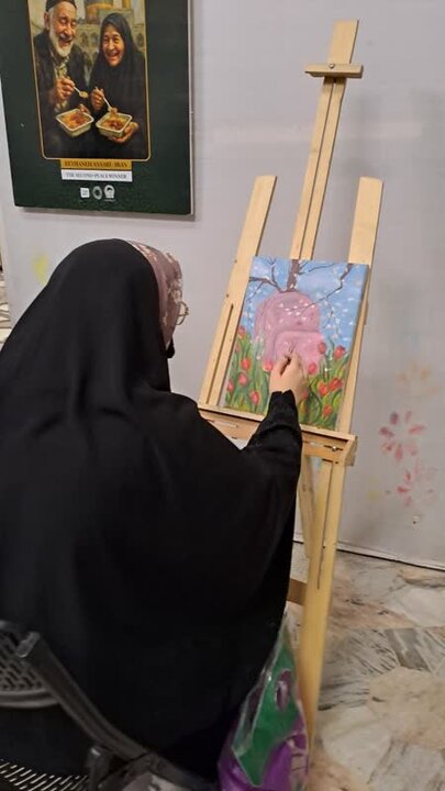 تصاویر/رویداد «دختران آفتاب» همزمان با دهه کرامت، سال‌روز میلاد حضرت معصومه(س) و روز دختر در حرم رضوی