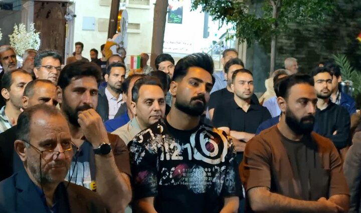 تصاویر / پنجاه و چهارمین شب حضور مردم بخش کویرات  در دفاع از وطن