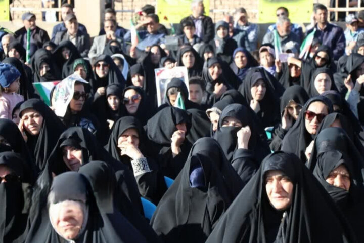 تصاویر/مراسم اربعین شهادت خانواده آسمانی، ساجدی فرد در روستای امرآباد