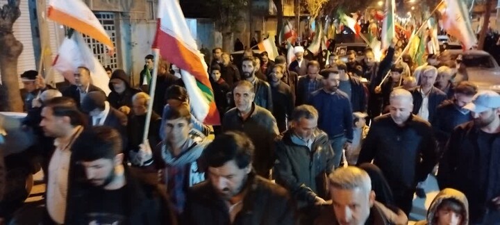 تصاویر/ استمرار حضور باشکوه مردم بهار در خیابان