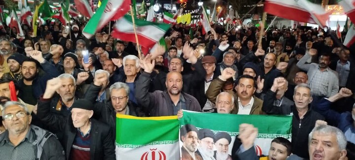 تصاویر/ استمرار حضور باشکوه مردم بهار در خیابان