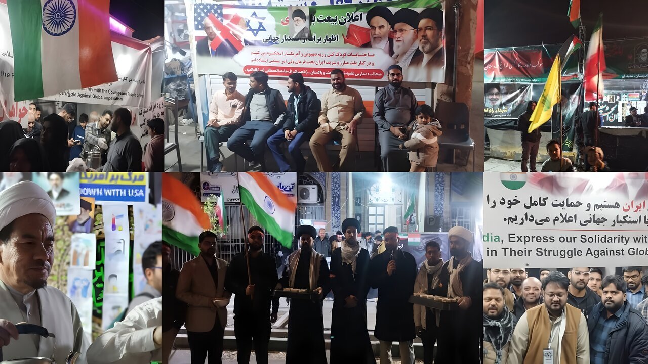 Indian Seminarians in Qom Set Up 14 Aid Stations in Display of Solidarity with Iran