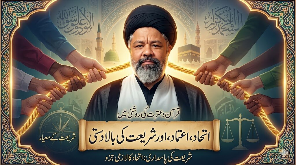 اسلامی تعلیمات کی روشنی میں اتحاد، اعتماد اور شریعت کی بالادستی