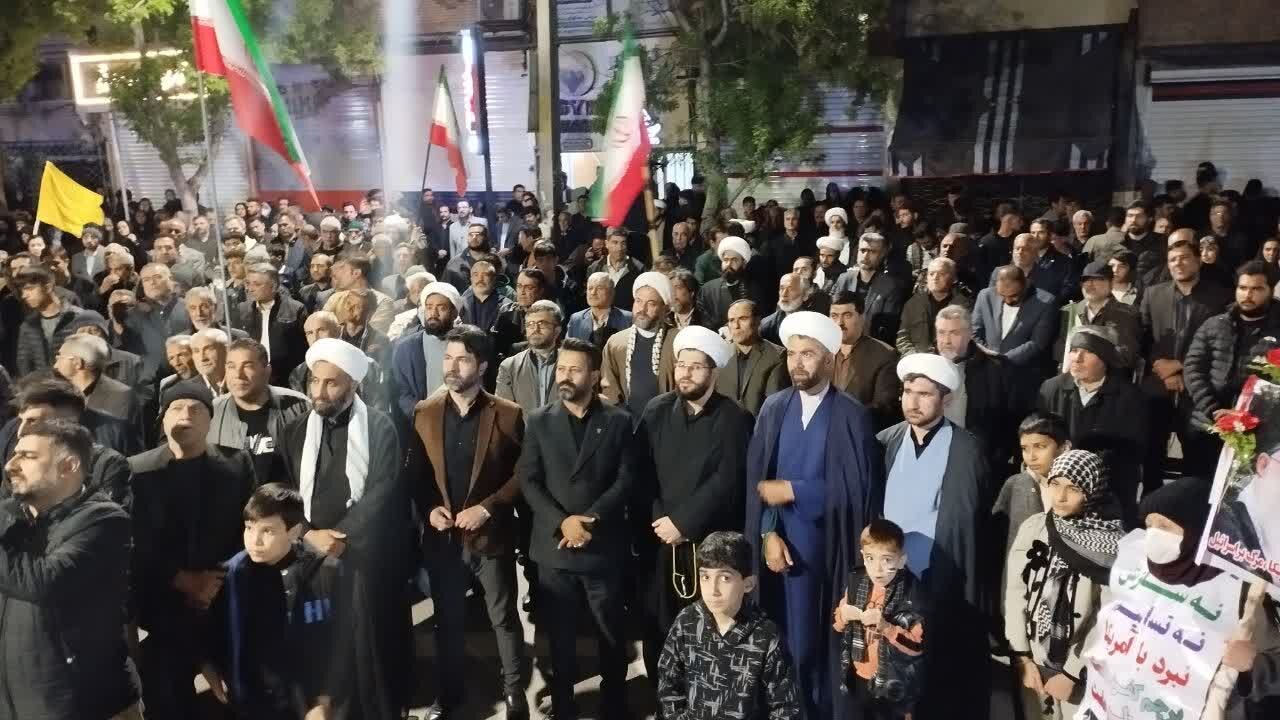 فیلم| خونخواهی رهبر شهید؛ محور پنجاه و چهارمین تجمع مردمی شهرستان میاندوآب