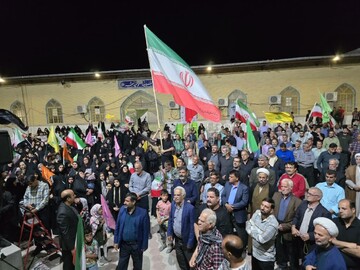 تصاویر/ موج ۵۴ اجتماع مردمی سفیدشهر در لبیک به ندای رهبر معظم انقلاب اسلامی
