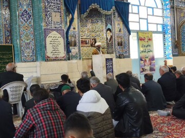 تصاویر/ نماز عبادی سیاسی جمعه جوشقان قالی