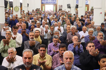 تصاویر/ نماز عبادی سیاسی جمعه شهرستان بافق