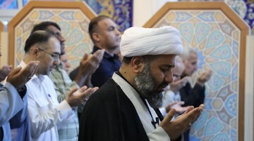 نماز جمعه خارگ به روایت تصویر