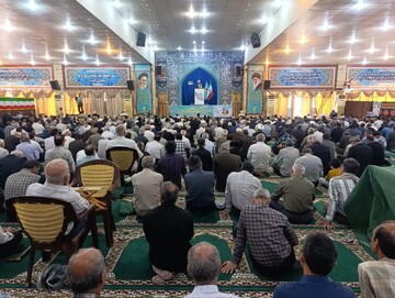 تصاویر/ آیین عبادی سیاسی نمازجمعه بوشهر
