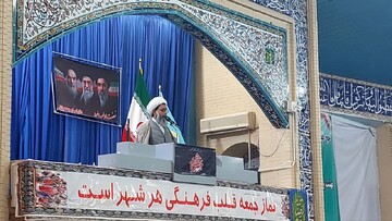 تصاویر/ آیین عبادی سیاسی نماز جمعه شهرستان زابل