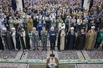 تصاویر/ آیین عبادی سیاسی نماز جمعه شهر مقدس قم