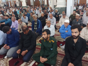 نماز جمعه برازجان به روایت تصویر
