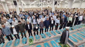 نماز جمعه جم به روایت تصویر