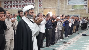 نماز جمعه اهرم به روایت تصویر