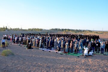 تصاویر/ ششمین مراسم بزرگ استغاثه به امام زمان (عج) در آران وبیدگل