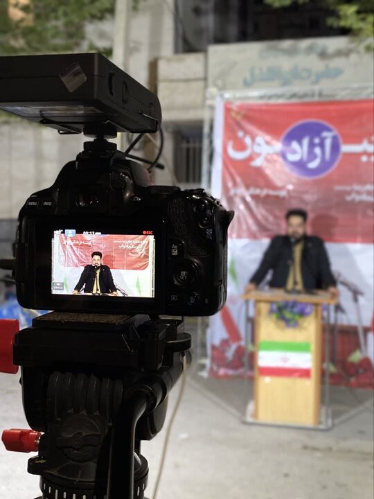 تصاویر/ تریبون آزاد مدرسه علمیه حضرت امام رضا علیه السلام شهرستان میاندوآب
