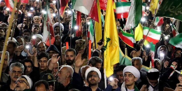 تصاویر/ اجتماع مردمی در شهرستان سلماس در پنجاه و چهارمین شب متوالی